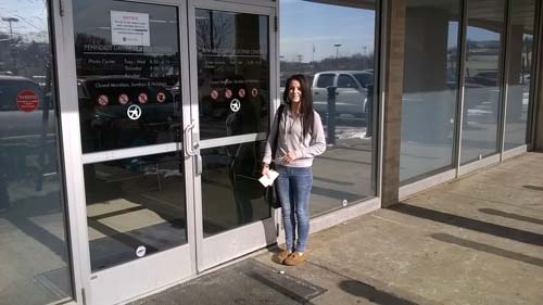 Paisley gets her license with a perfect score